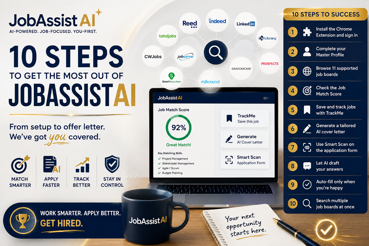 10 Steps to Get the Most Out of JobAssistAI